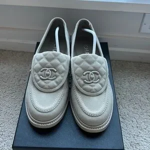 CHANEL Shoes Chanel Loafers Canvas Poshmark